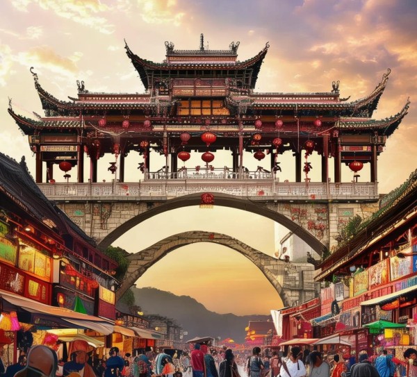 长沙大桥文化提升工程，传承古色古香与现代活力并存